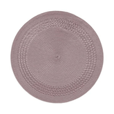 Jogo Americano Avulso Luna Tresse Rosa 38cm - Ela Decora